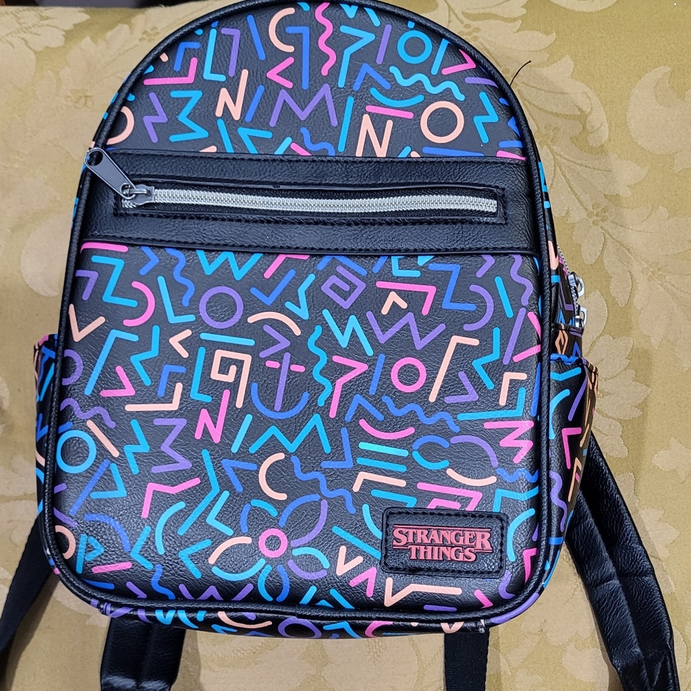 FUNKO Stranger Things Mini Backpack Stimulated Leather Retro 80’s